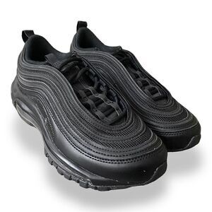 New Nike Womens Air Max 97 Triple Black Shoes Sneakers DH8016-002 size 6